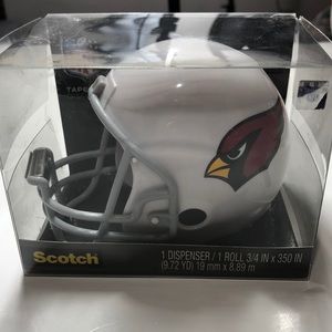 NIB NFL Scotch Arizona Cardinals helmet tape dispenser